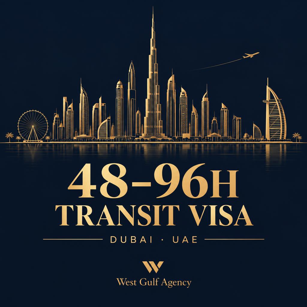48–96 Hour Transit Visa — Dubai